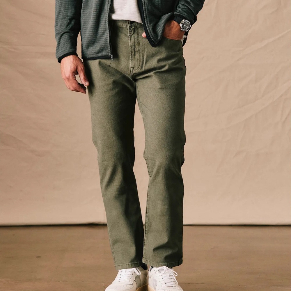 Proof Rover Pants Straight Fit - Olive Green 32x30